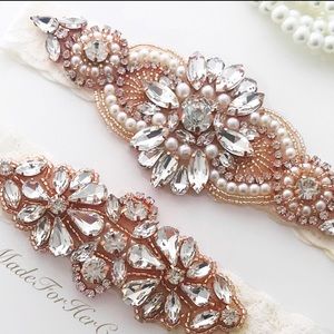 Elegant Crystal and Pearl Hair Accessories